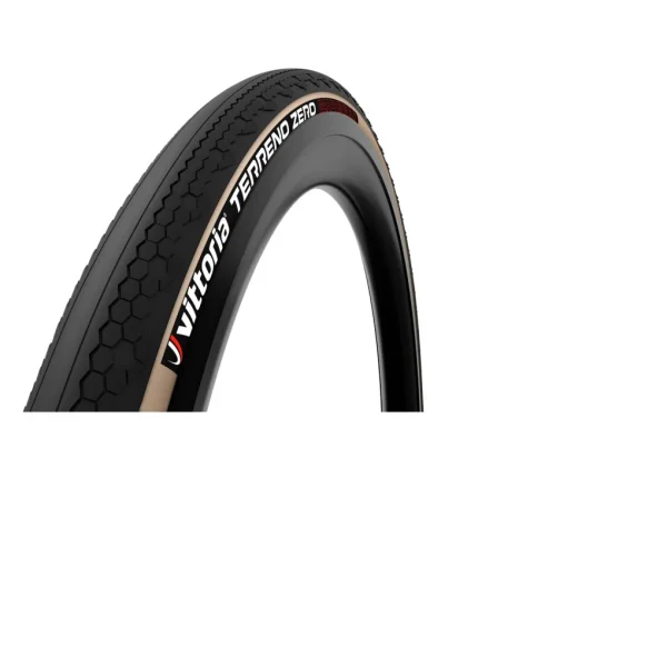 Cubierta Gravel Vittoria Terreno Zero TLR 700x40c Hookless Tan-Negro