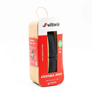 Cubierta Carretera Corsa Pro 700x26 Tube Type tan-blk G2.0