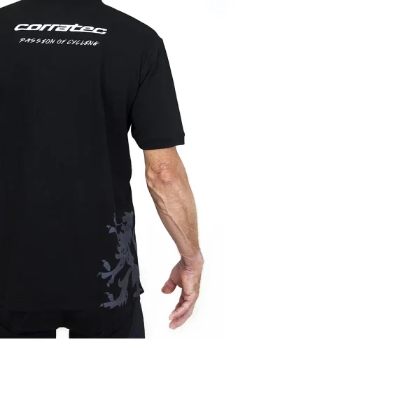 Polo Premion Lion CORRATEC Negro-Lion