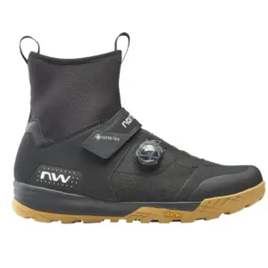 Zapatillas Ciclismo KINGROCK PLUS GTX TRAIL/AM Negro-Marrón