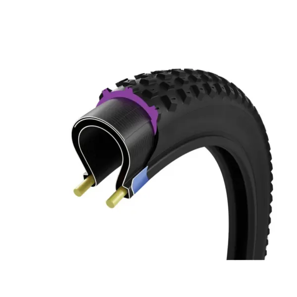 Cubierta Montaña Vittoria BARZO XC Sport 29x2.40 Pleg TLR Negra
