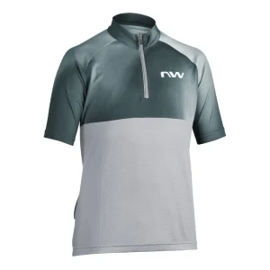 Maillot Northwave m/c FORCE EVO JUNIOR Gris Claro