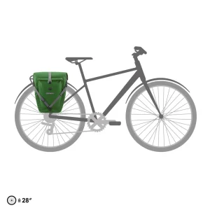Alforjas Ortlieb BackRoller Plus QL2.2 20+3L Individual Verde
