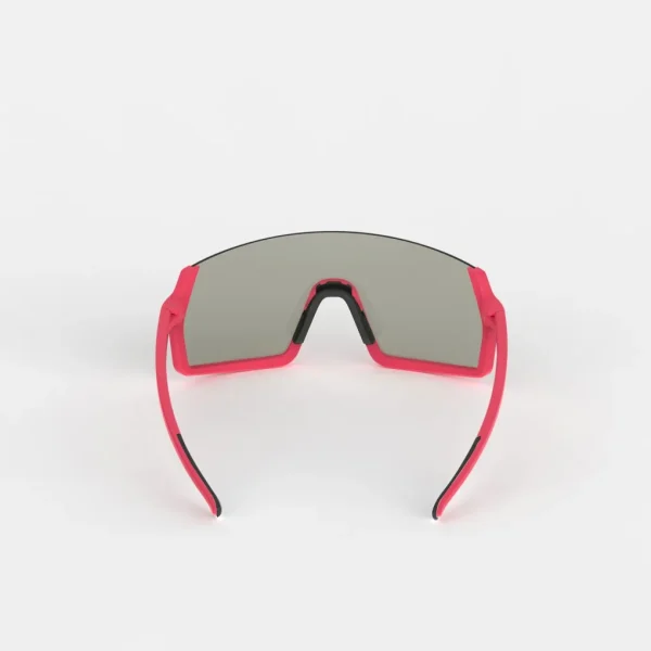 Gafas Deportivas Out Of Vector Hybrid Fluo Rosa Lente Smoke