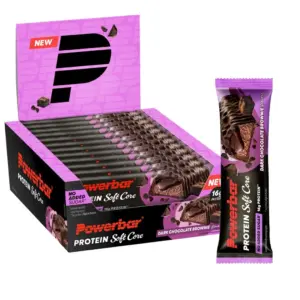 PowerBar Protein Soft Core Chocolate Negro 12u.