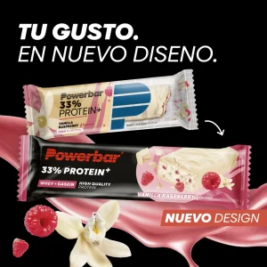 BarritaPowerBar ProteinPlus 33% Vainilla Frambuesa 10 unidades