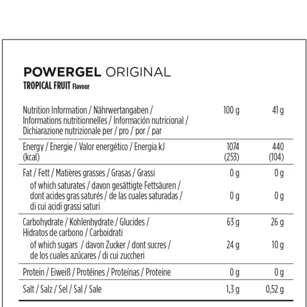 Powerbar PowerGel Tropical 1 unidad suelta