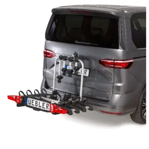 Portabicicletas Plegable Uebler i41 S para 4 Bicicletas 90º