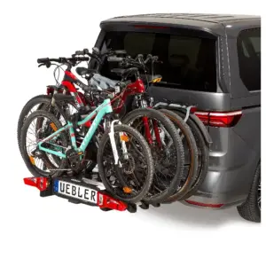 Portabicicletas Plegable Uebler i41 S para 4 Bicicletas 90º