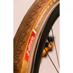 Cubierta Gravel vittoria TERRENO PRO T10 Hardpack 700X45 TLR Hookless Natural-Brown