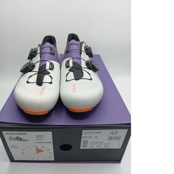 Zapatillas Northwave Veloce Extreme Gris Claro-Morado