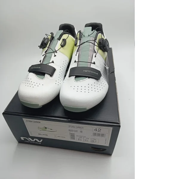 Zapatillas Northwave STORM CARBON BLANCO - AMARILLO PASTEL