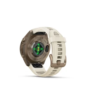 Garmin Fenix 9 Pro – inReach, 43mm Amoled Titanio correa silicona beige/gris