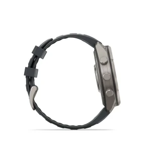 Garmin Fenix 9 Pro – inReach, 47mm Amoled Titanio correa silicona gris
