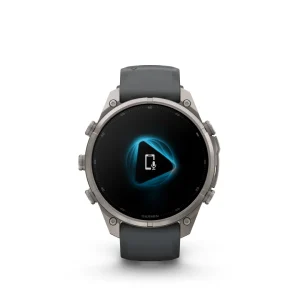 Garmin Fenix 9 Pro – inReach, 47mm Amoled Titanio correa silicona gris