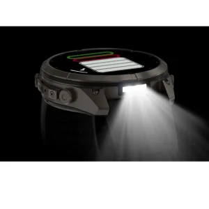 Garmin Fenix 9 Pro – inReach, 51mm Amoled Titanio correa silicona gris