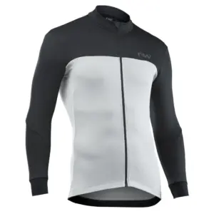 Maillot m/l Northwave FORCE 2 Crem. Gris Claro-Negro