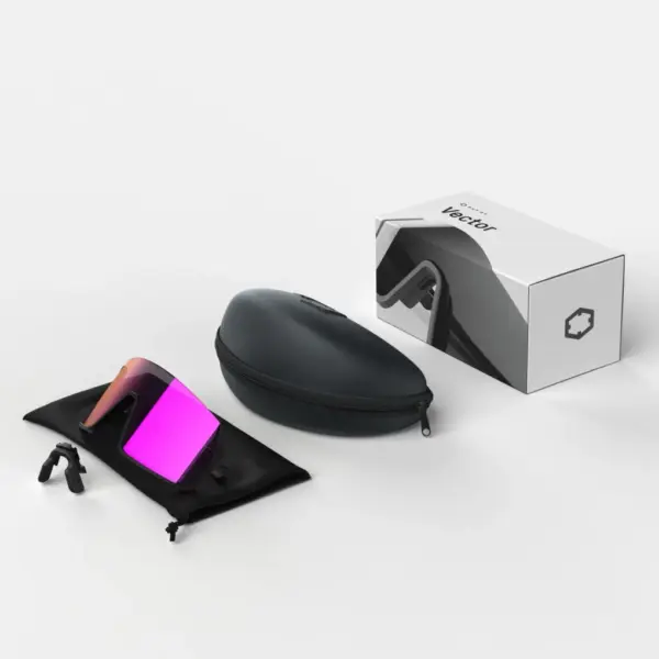 Gafas Deportivas Out Of Vector Hybrid Black Lente Violet